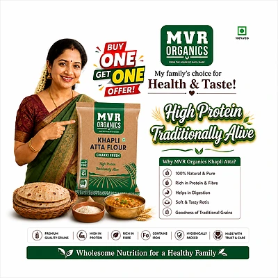 Mayil Mark Khapli Wheat Atta
