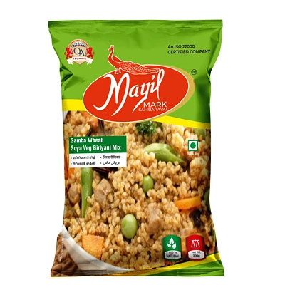 Image of Samba Wheat Soya Biriyani - 1