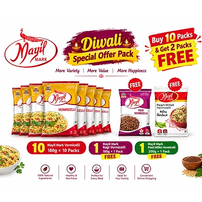Vermicelli 10 plus 2 offer pack