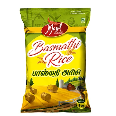 Image of Basmati Rice (பாசுமதி அரிசி) - 1