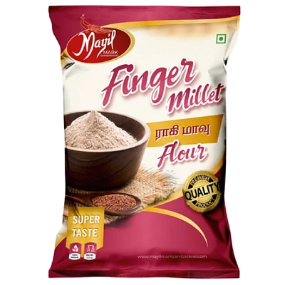 Image of Ragi Flour (ராகி மாவு) - Finger Millet Flour - 1